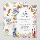 Invitation La veille du dîner de répétition (Devant / Derrière)