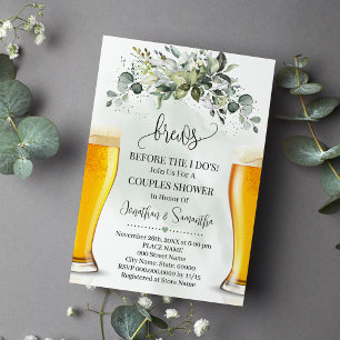 Invitation La verdure brasse avant de faire Couples Douche