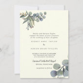 Invitation La verdure d'hiver | Mariage traditionnel ivoire (Devant)