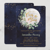 Invitation La verdure Nous sommes au-dessus du Baby shower ne (Devant / Derrière)