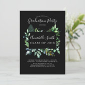 Invitation La verdure| Woodland| Partie de graduation de l'aq (Debout devant)