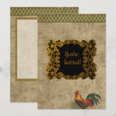 Invitation La vie de ferme (Devant / Derrière)