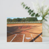 Invitation La vie du softball (Debout devant)