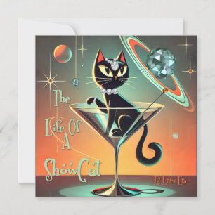 Invitation La Vie D'Un Chat De Femme De Chaussure