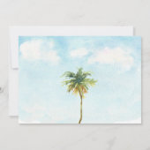 Invitation La Vie Est Meilleure En Flip Flops En Mouvement Fa (Dos)