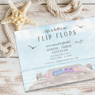 Invitation La Vie Est Meilleure En Flip Flops En Mouvement Fa