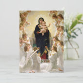 Invitation La Vierge aux anges - William-Adolphe Bouguereau (Debout devant)