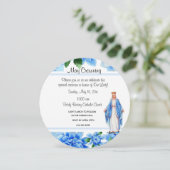 Invitation La Vierge catholique Marie pourrait couronner un é (Debout devant)