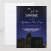 Invitation la ville de 5x7 NY allume l'invitation (Devant / Derrière)