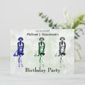 Invitation Labrador Monroe - modèle d'invitation Style (Debout devant)