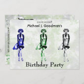 Invitation Labrador Monroe - modèle d'invitation Style (Devant / Derrière)