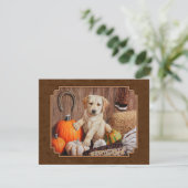 Invitation Labrador Retriever (Debout devant)
