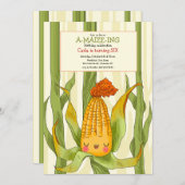 Invitation Labyrinthe de Maïs (Devant / Derrière)