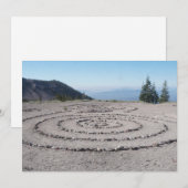 Invitation labyrinthe de Shasta (Devant / Derrière)
