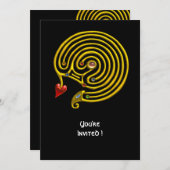 INVITATION LABYRINTHE HYPER (Devant / Derrière)