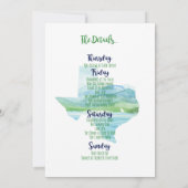 Invitation Lac Bachelorette (Dos)