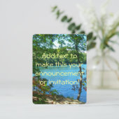 Invitation Lac boisé wilderness (Debout devant)