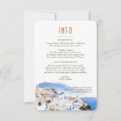 Invitation Lac de Côme Italie Destination Insérer INFO Détail (Devant)