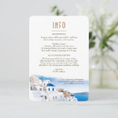 Invitation Lac de Côme Italie Destination Insérer INFO Détail (Debout devant)