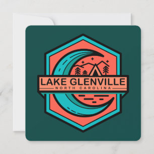 Invitation lac glenville lune brillance hexa