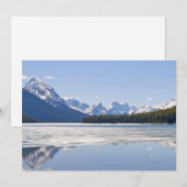 Invitation Lac Maligne - Parc national Jasper, Canada (Devant / Derrière)