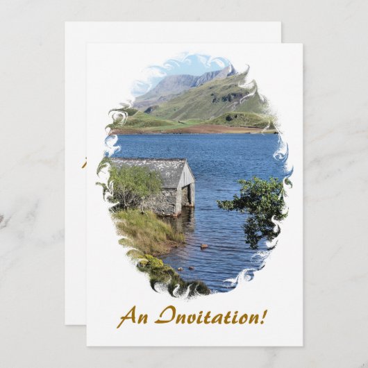 INVITATION LACS (Devant / Derrière)