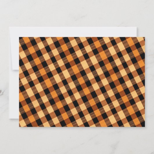 Invitation L'action amicale de la Turquie (Dos)