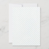 Invitation Lacy Baby Bottle Genre Neutre Douche (Dos)