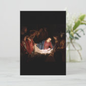 Invitation L'Adoration des Bergers par Honthorst (Debout devant)