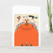 INVITATION LADY ORANGE BAL MASQUÉ DU MARDI GRAS MASQUES (Dos)