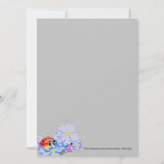 Invitation { Ladybug } (Dos)