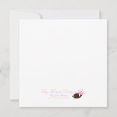 Invitation ladybug2 copy, Vous êtes invité à un Baby shower!. (Dos)