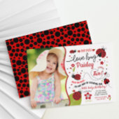 Invitation Ladybug Birthday Invitation, Lady Love Bug Invitat