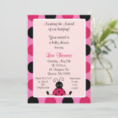 Invitation ladybug, en attendant l'Arrivée de notre coccinell (Debout devant)