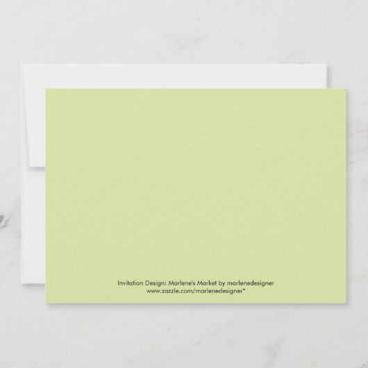 Invitation laide de fête de Noël de chandail (Dos)