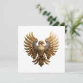 Invitation L'Aigle royal (Debout devant)