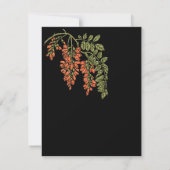 Invitation L'aileron d'hurlement de l'Afro-américain 20s font (Dos)