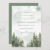 Invitation Laisser l'aventure commencer Baby shower de garçon (Devant / Derrière)