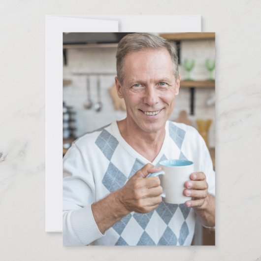 Invitation Laisser l'aventure commencer Forêt Photo Retraite (Dos)