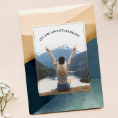 Invitation Laisser l'aventure commencer Grad Photo Adieu