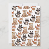 Invitation Laisser l'aventure commencer le Baby shower des bo (Dos)