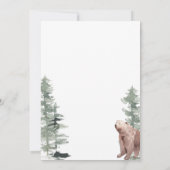 INVITATION LAISSER L'AVENTURE COMMENCER L'INVITATION BABY SHO (Dos)