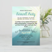 Invitation Laissez l'aventure commencer l'invitation de la fê (Debout devant)