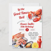 Invitation Laissez Les Bons Temps Faire Bouillir Les Fruits D (Devant)