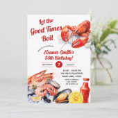 Invitation Laissez Les Bons Temps Faire Bouillir Les Fruits D (Debout devant)