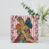 Invitation Laissez-les manger Gâteau CHANGE COULEUR - Invitat (Debout devant)