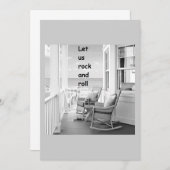 INVITATION "LAISSEZ-NOUS ROCK ET ROLL" (Devant / Derrière)