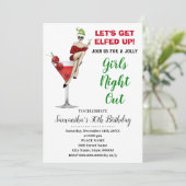 Invitation Laissons les filles s'enorgueillir de Noël, sorton (Debout devant)