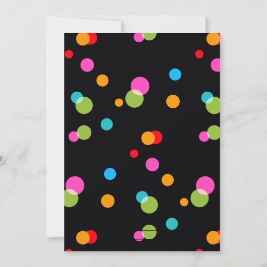 Invitation Laissons-nous ! (Dos)