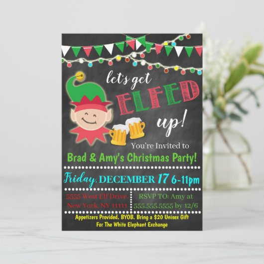 Invitation Laissons-nous échapper l'invitation (Debout devant)